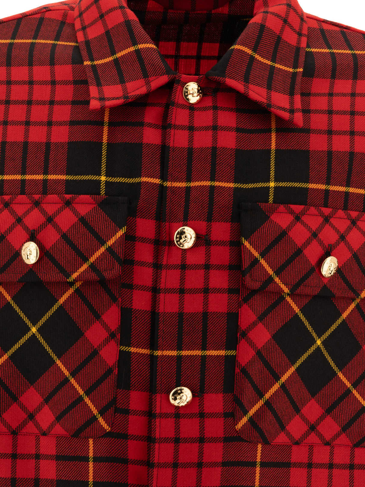 Áo Sơ Mi Tartan Rách Cho Nam - Fit Thông Thường