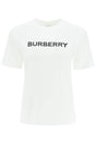 BURBERRY White Cotton T-Shirt for Women - Size S and Regular Fit