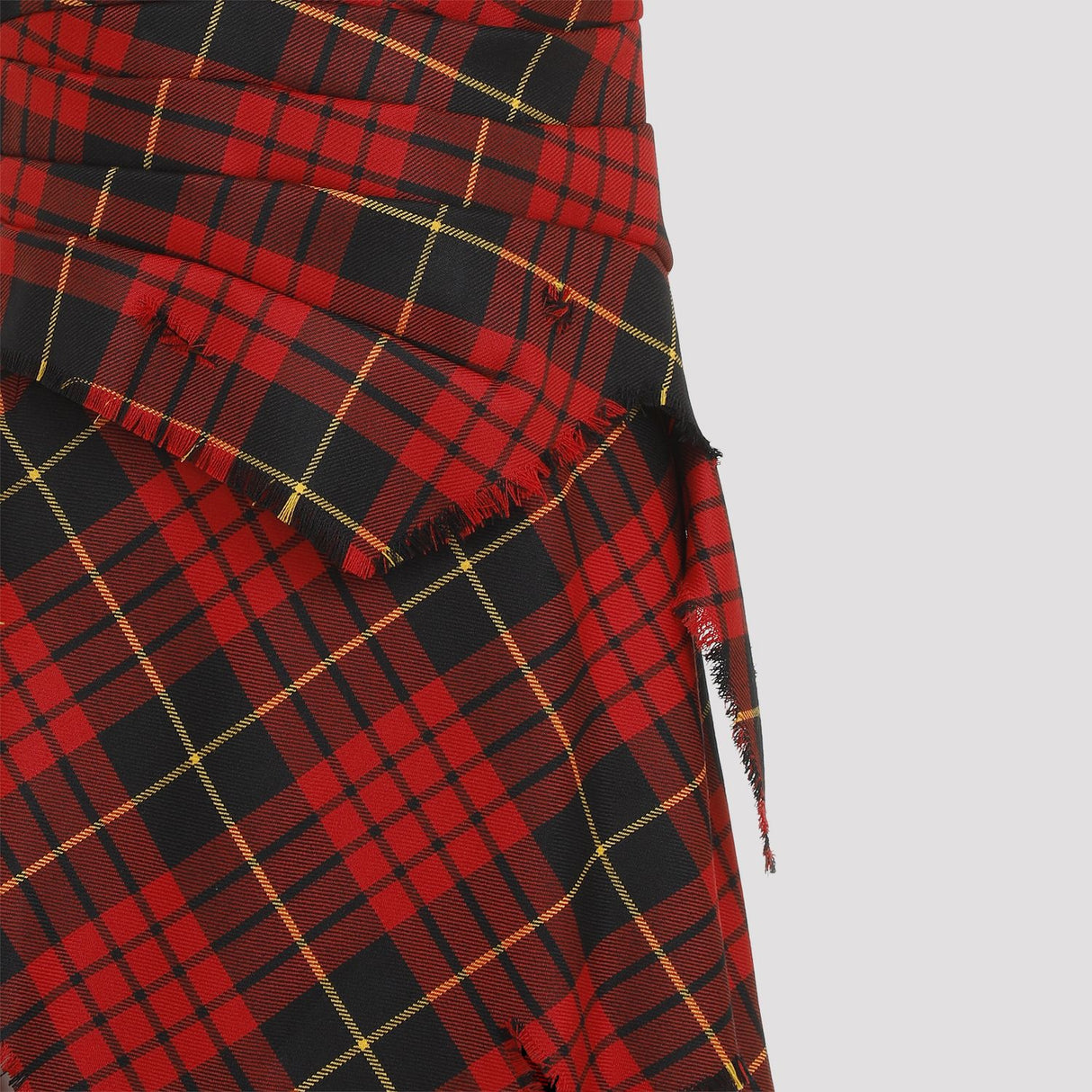 ALEXANDER MCQUEEN Wool Tartan Dress