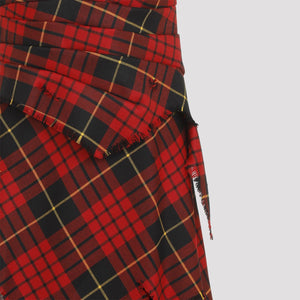 Đầm Len Tartan