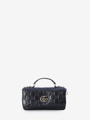 GUCCI Mini Handle Handbag - 21.1 x 12.4 x 4.6 cm