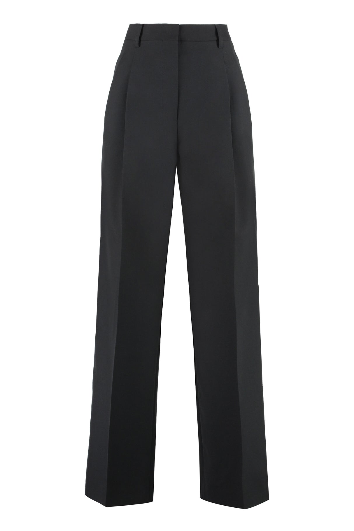 BURBERRY Sophisticated Black Wool Trousers for Women