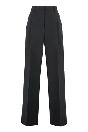 BURBERRY Sophisticated Black Wool Trousers for Women