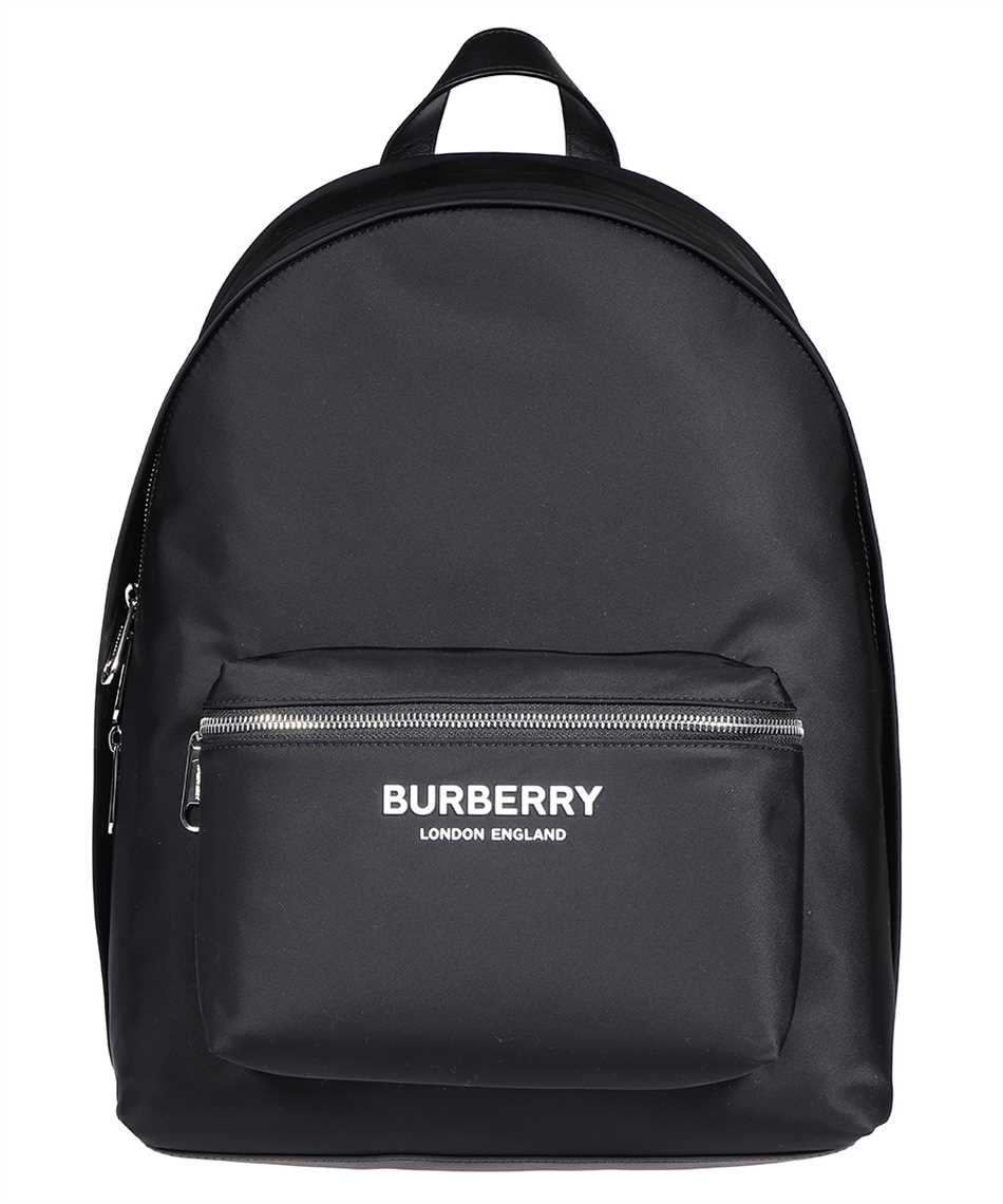 BURBERRY Classic Black Nylon Backpack for Men - FW24 Collection