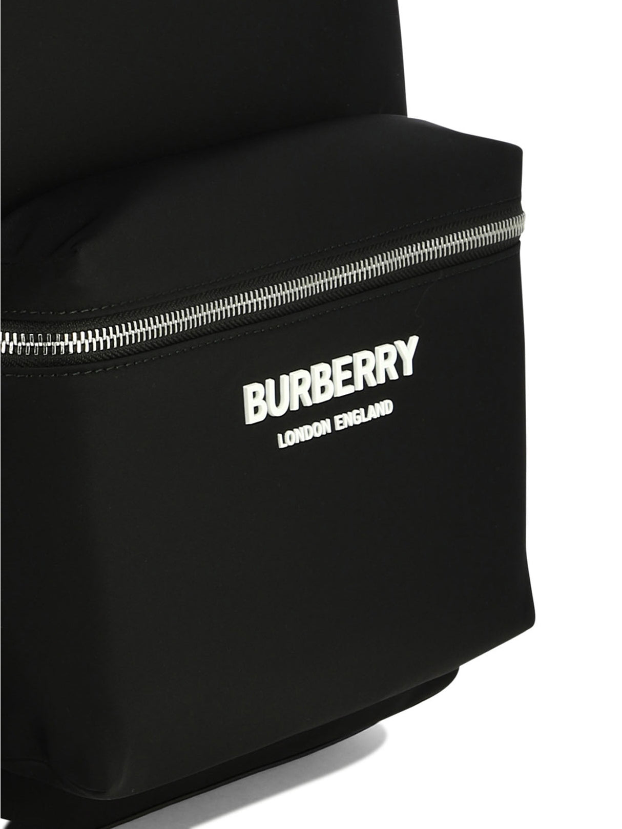 BURBERRY Classic Black Nylon Backpack for Men - FW24 Collection