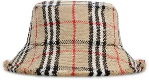 BURBERRY Chic Frayed Bucket Hat