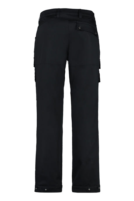 BURBERRY Men's Black Multi-Pocket Trousers for SS23