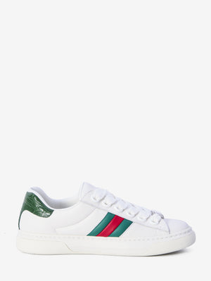 GUCCI Chunky Lace-Up Sneakers with Maxi Metal Plate - Height 3.6cm