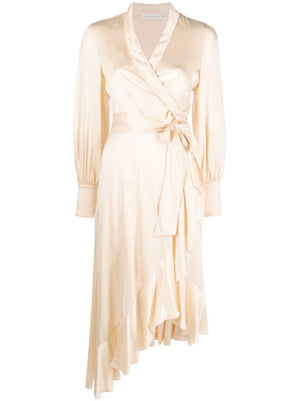 ZIMMERMANN Lustrous Silk Charmeuse Dress - Perfect for the Spring/Summer 2024 Season!