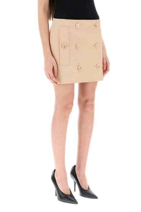 BURBERRY Chic Mini Trench Skirt