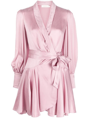 ZIMMERMANN Flirty and Feminine Mid Skirt in Pretty Pink