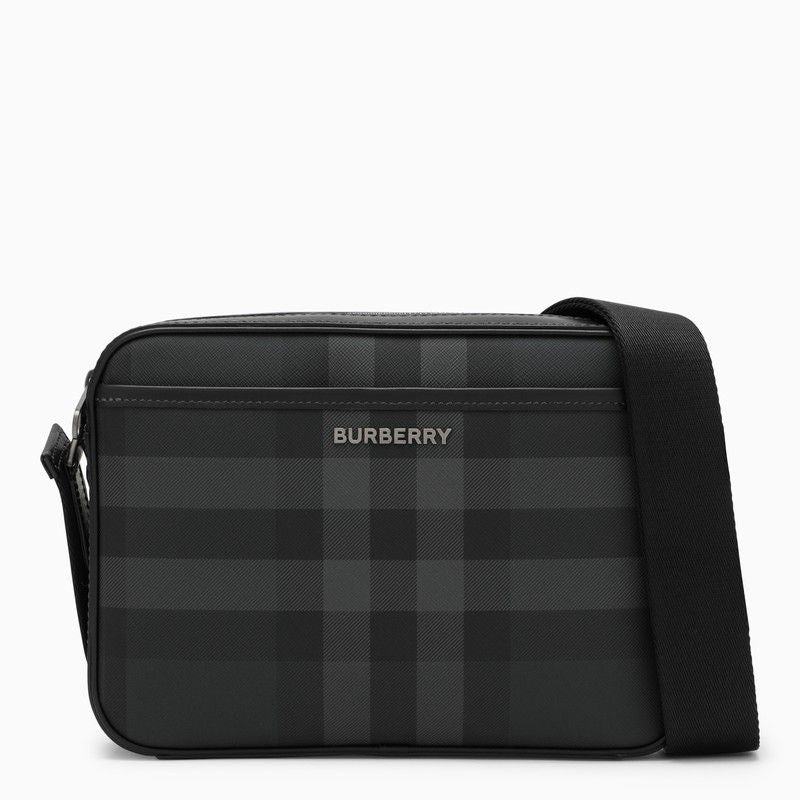 BURBERRY Charcoal Mini Crossbody Handbag for Men