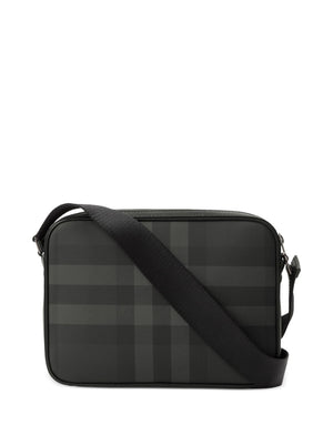 BURBERRY Charcoal Mini Crossbody Handbag - Ideal for Every Occasion