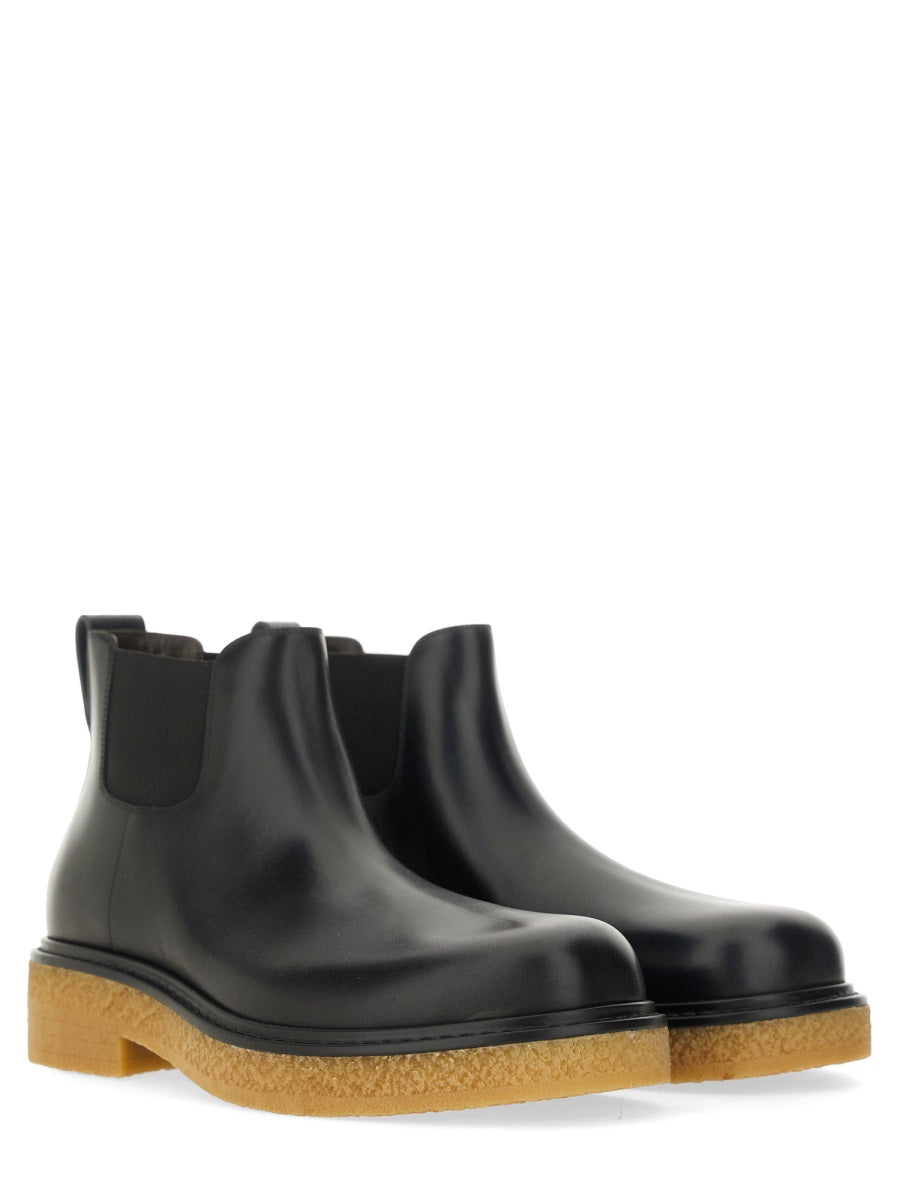 BOTTEGA VENETA Men's Classic Chelsea Boot in Premium Calf Skin