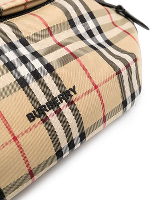 BURBERRY Tech Fabric Belt Bag in Beige for Men - FW23