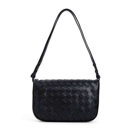 BOTTEGA VENETA Mini Puffleather Clutch with Intrecciato Design