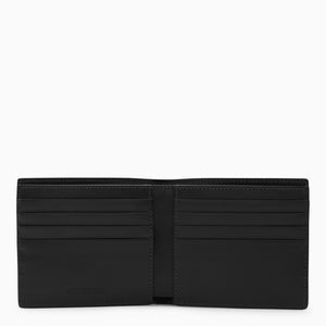 BURBERRY Check Pattern Grey Horizontal Wallet for Men