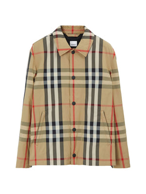 BURBERRY Sussex Check Shirt Jacket - Fall 2024 Edition