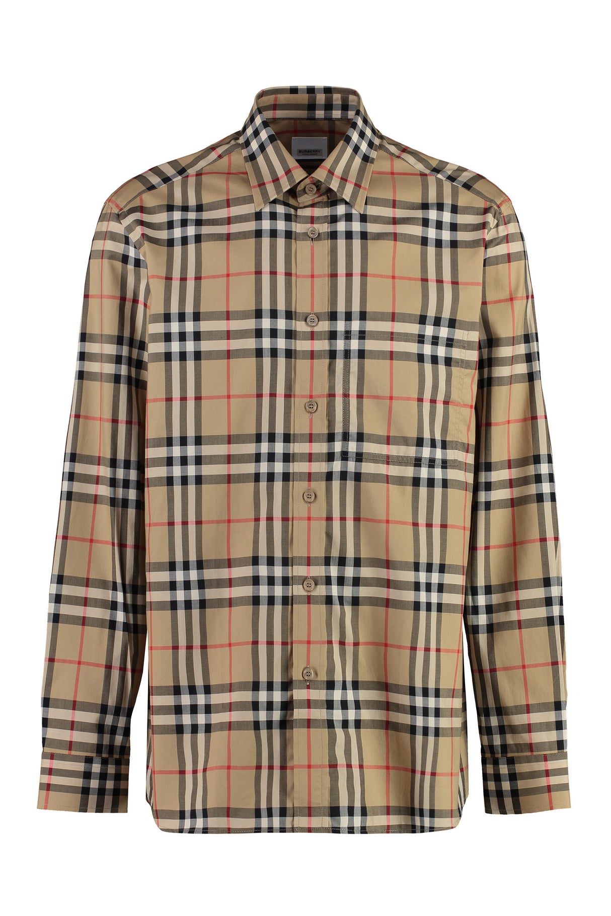 BURBERRY Classic Check Cotton Shirt