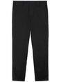 BURBERRY Classy Black Cotton Trousers for Men