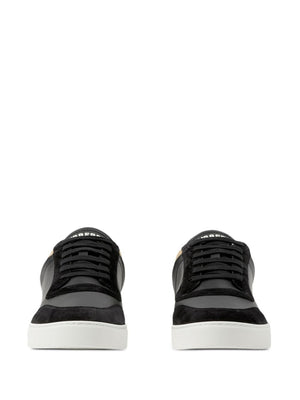 BURBERRY Stylish Black Men's Sneakers for 24SS Season