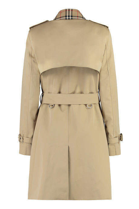 BURBERRY Beige Cotton Trench Jacket for Women