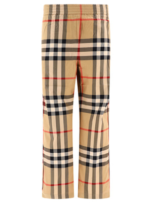 BURBERRY Beige 24FW Straight Pants for Women