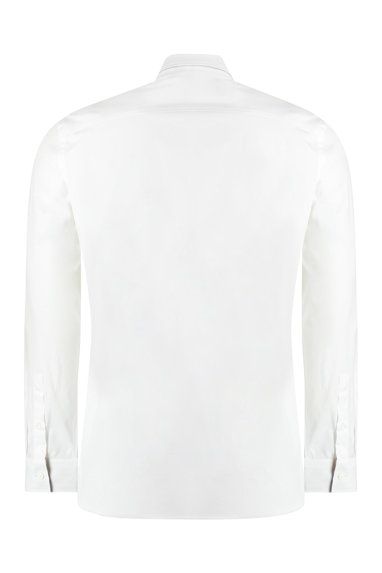 BURBERRY Men's White Poplin Shirt for SS24