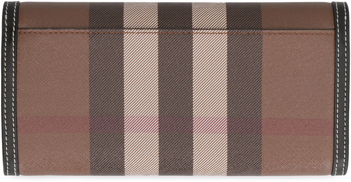 BURBERRY Check out this stylish continental wallet for women