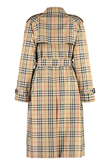 BURBERRY Beige Double-Breasted Trench Coat for Women - FW23 Collection