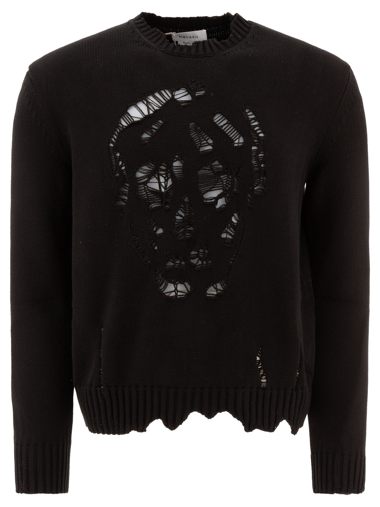 ALEXANDER MCQUEEN Men's Regular Fit Skull Sweater