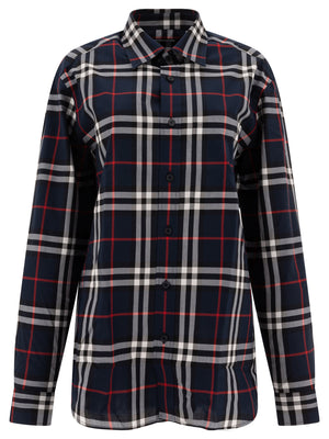 BURBERRY Classic Cotton Shirt for Women - FW24 Collection