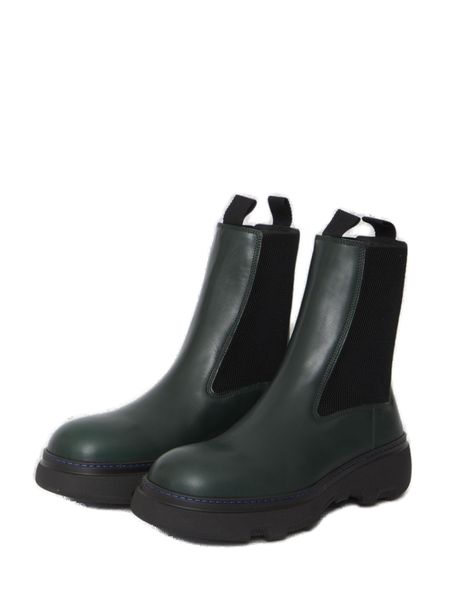 Giày boots buộc dây cho nam màu xanh rừng mẫu mới nhất