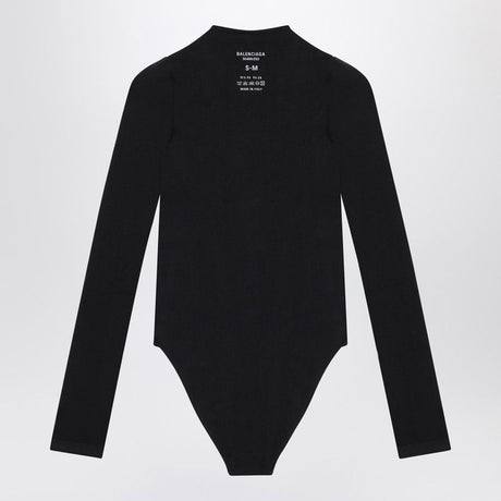 BALENCIAGA Long Sleeve Round Neck Bodysuit