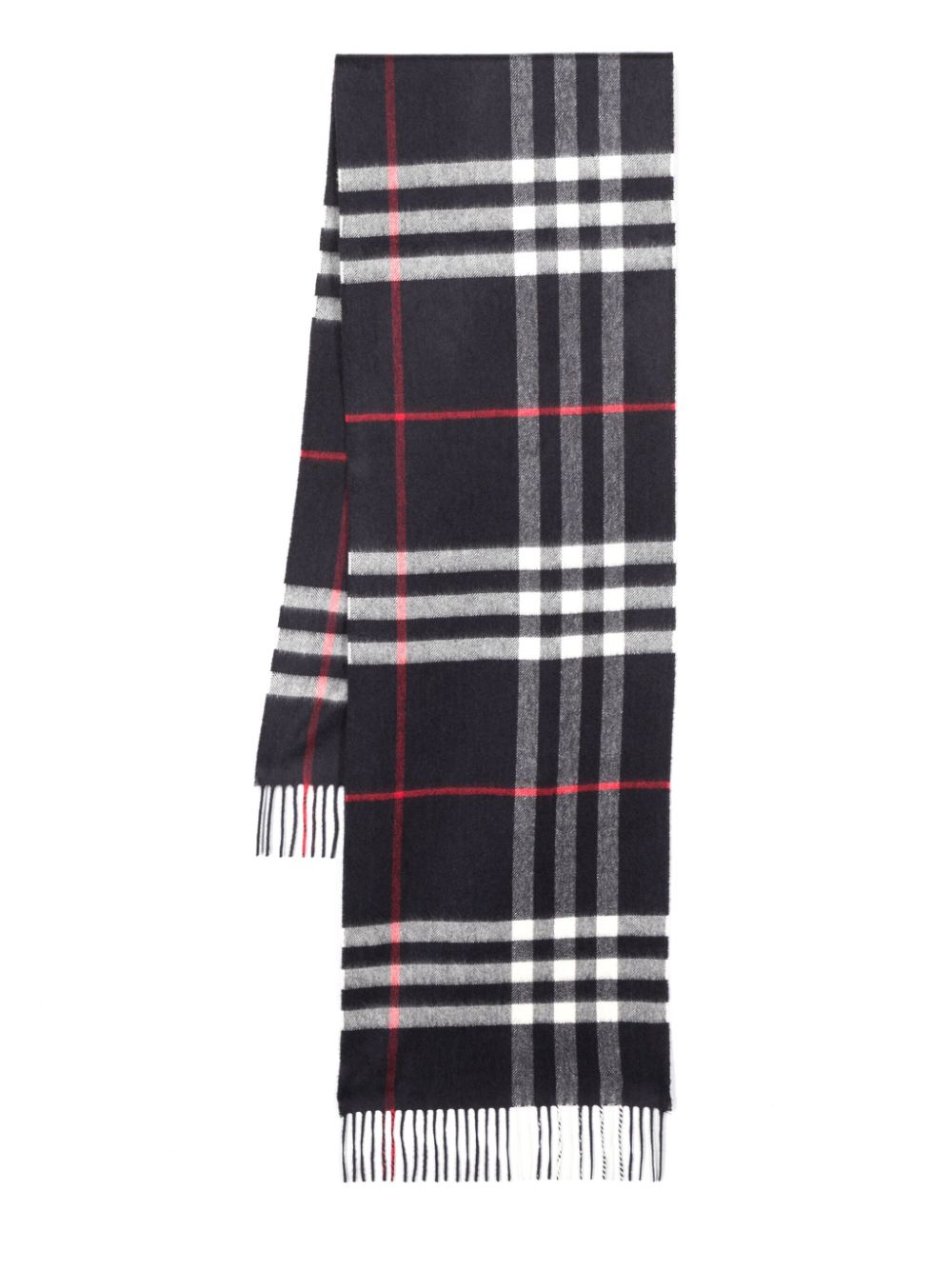 BURBERRY Exaggerated Check Cashmere Scarf