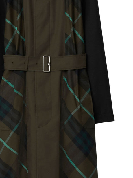 Áo khoác ngắn nữ 2 mặt màu xanh lá cây dành cho mùa đông