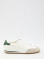 SAINT LAURENT Aston White Calfskin Sneakers for Men 2024