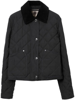 BURBERRY Padded Neck Jacket for Women - FW24 Collection