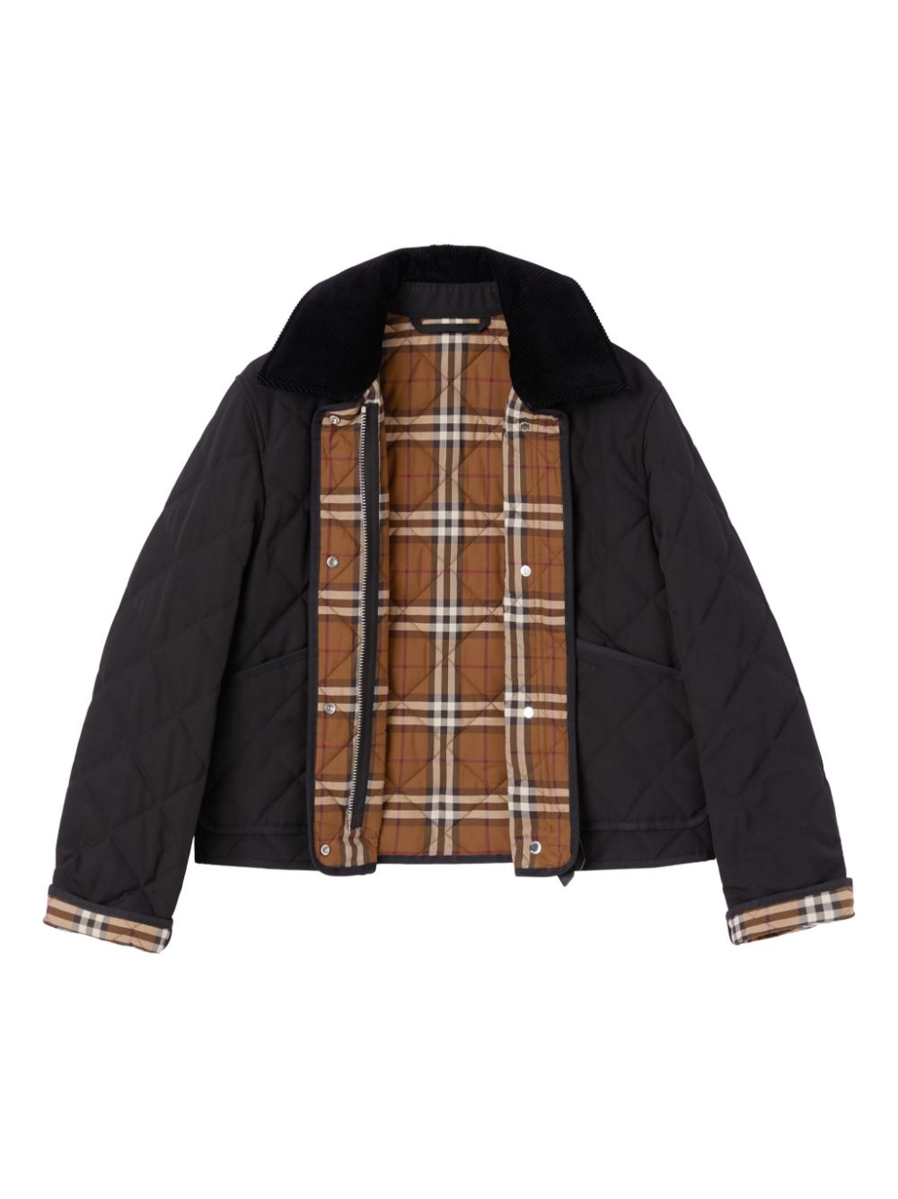 BURBERRY Padded Neck Jacket for Women - FW24 Collection