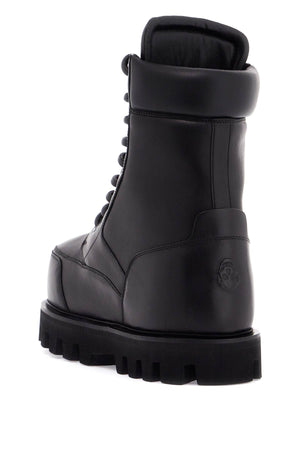 ALEXANDER MCQUEEN Large Bulky Combat Ankle Boots for Men