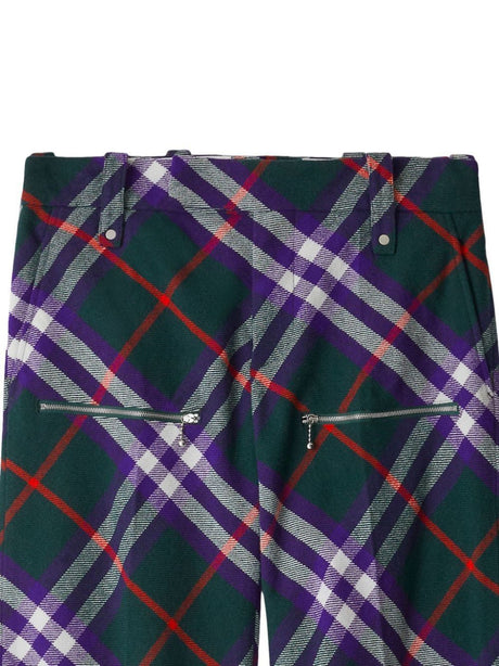 BURBERRY Multicolor Men's Vine Pants for FW23