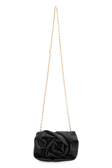 Sleek Black Leather Clutch - FW23 Collection