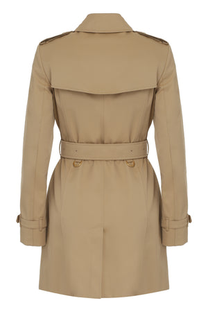 BURBERRY Beige Gabardine Trench Jacket for Women