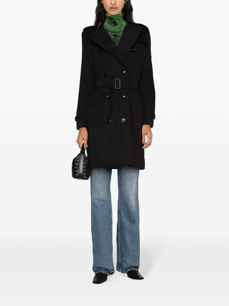 BURBERRY Black Women's Coats for 2024 Season