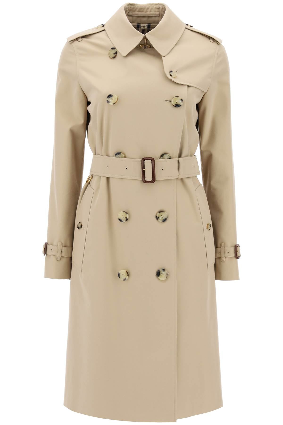 BURBERRY The Classic Heritage Trench Jacket in Tan