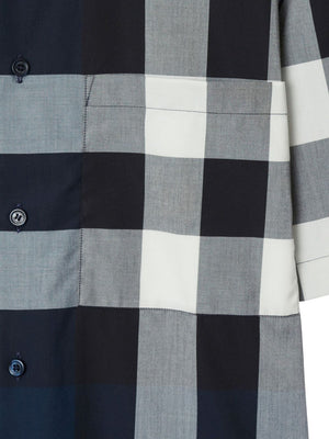 BURBERRY Must-Have Navy Shirt for Fall 2024: Men's Summerton Shirt