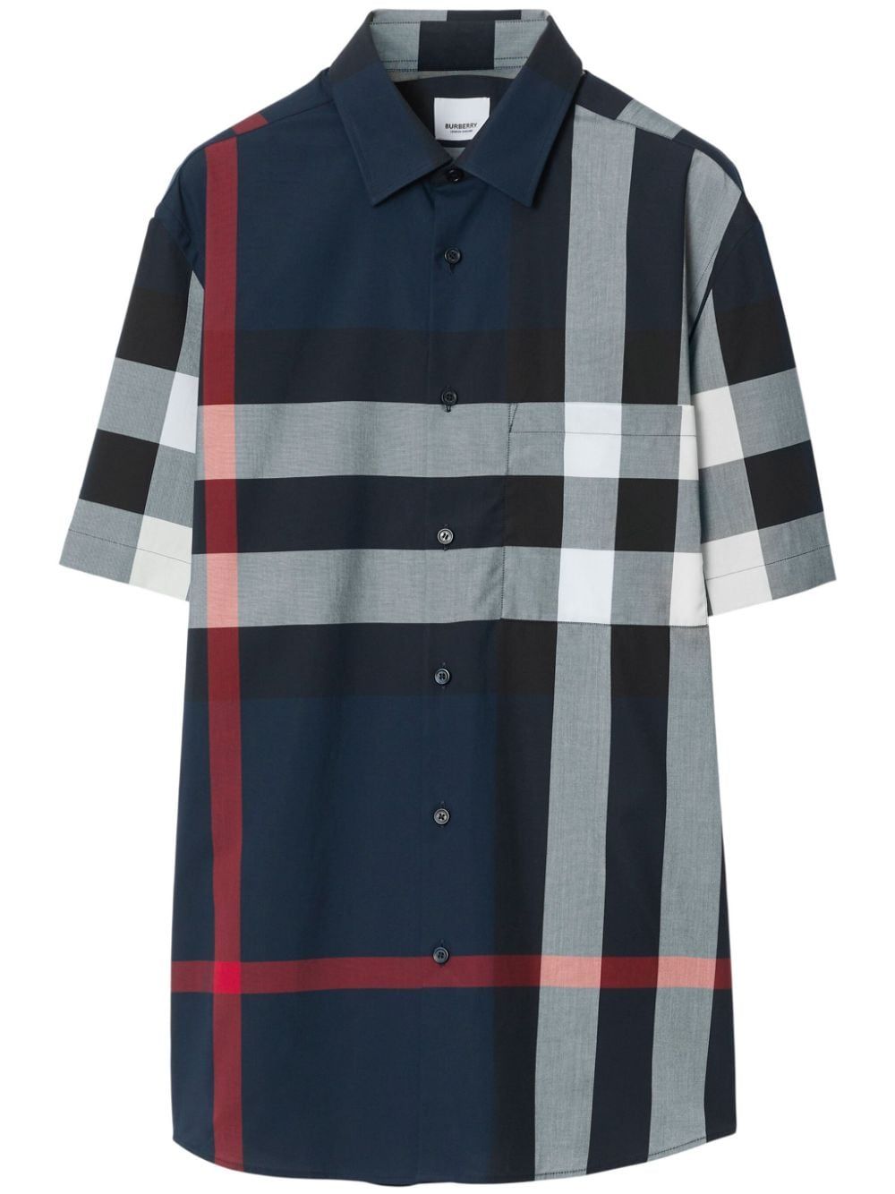 BURBERRY Must-Have Navy Shirt for Fall 2024: Men's Summerton Shirt