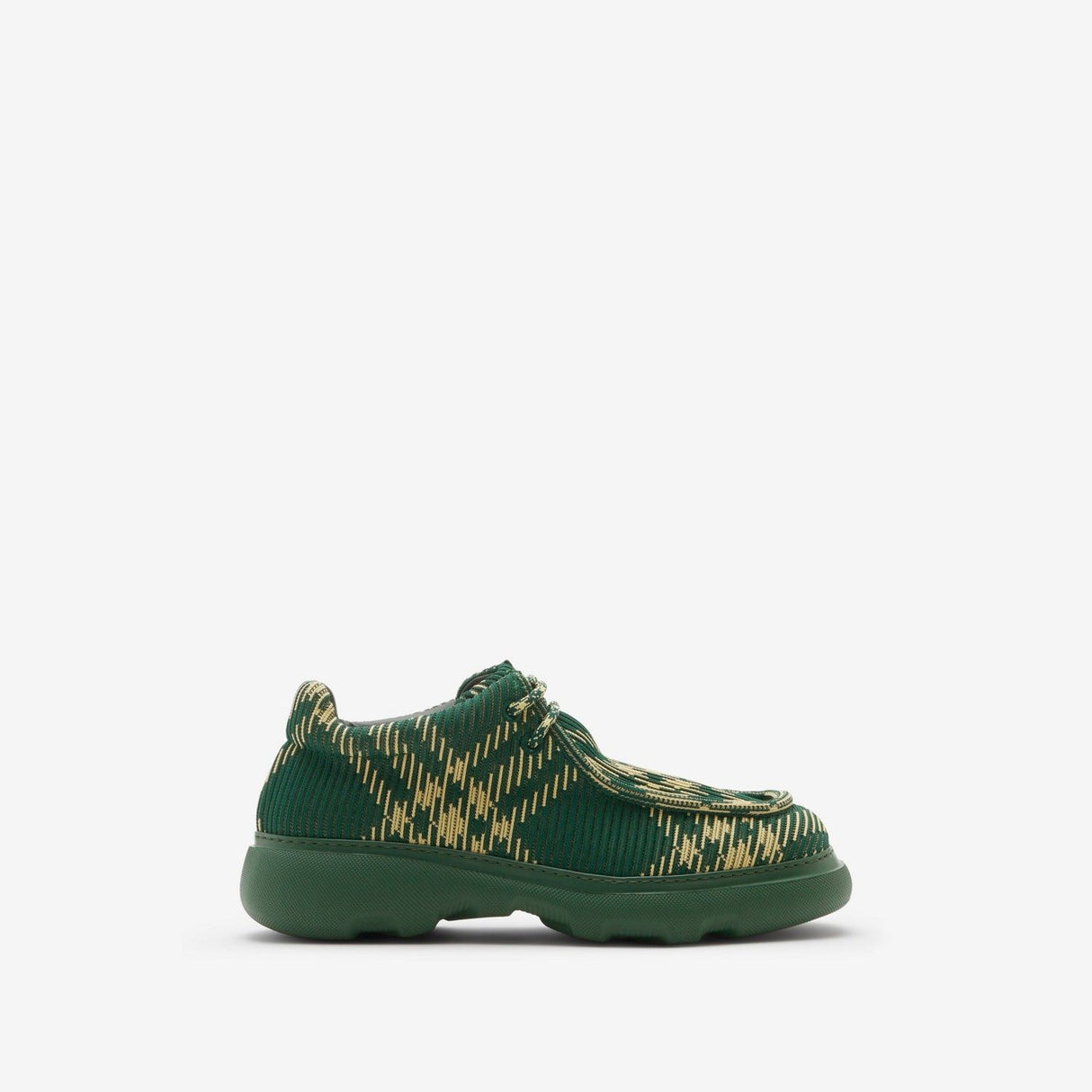 Giày Sneaker Dây Buộc Màu Vàng Dành Cho Nam SS24