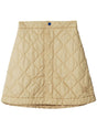 BURBERRY Quilted A-Line Skirt for Women