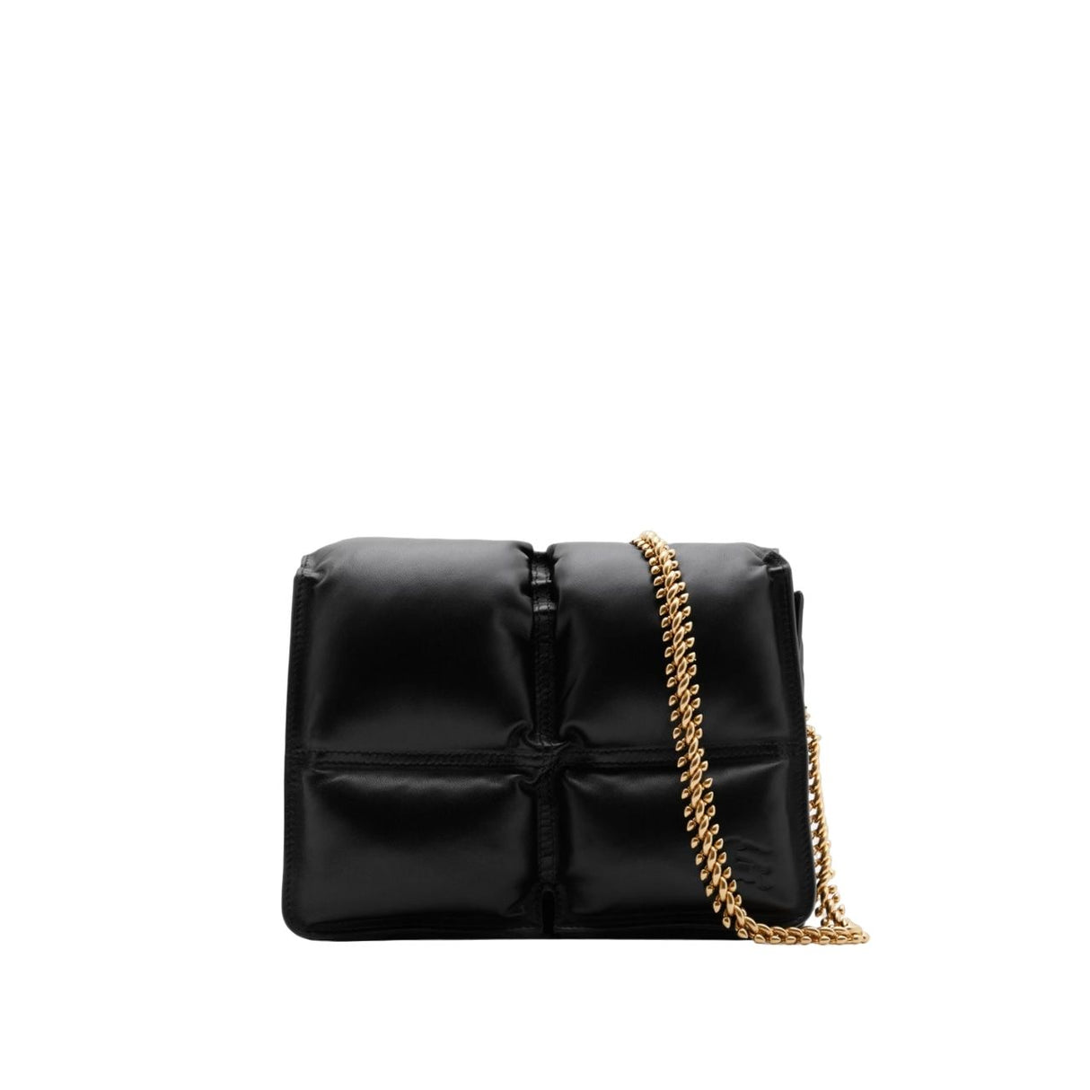 BURBERRY Black B Cut Chain Handbag - SS24 Collection